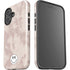 Taupe Tie Dye iPhone 16 Plus Impact Case